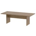 Ver imagem 1 de Mesa de Reunião para Escritório 220 Cm Me4190 Amêndoa - Tecno Mobili