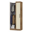 Ver imagem 3 de Guarda-roupa Canto Reto 1 Porta Paris