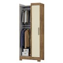 Ver imagem 3 de Guarda-roupa Canto Reto com Pés Paris