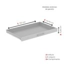 Ver imagem 7 de Mapoteca 10 Gavetas 120,4cm X 122,3cm Aço