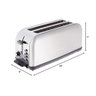 Torradeira Cuisinart Cpt-2500 com Slots Longos e 7 Níveis de Tostagem (aço Inox) - 6