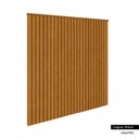 Ver imagem 2 de Painel Cabeceira Solteiro Ripado em MDF New Abrolhos