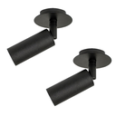 Ver imagem 1 de Kit 2 Spot Luminária Teto Tubular Tubo Pipe Preto