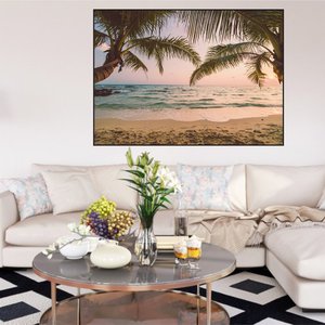 Quadro Canvas Praia Coqueiros 50x70