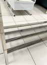 Ver imagem 5 de Mesa Bancada Industrial 100% Inox 190x65x90 com Espelho