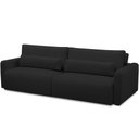Ver imagem 7 de Sofá Retrátil Reclinável para Sala de Estar Living 270cm Sevilha F04 Veludo Preto - Lyam Decor