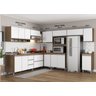Conjunto Armários de Cozinha Modulada em L 10 Peças 2,52m X 2,94m Cj30-029 Semplicitá Móveis - 1