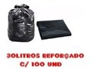 Ver imagem 1 de Saco de Lixo 30litros C/ 100 Un Preto Reforçado