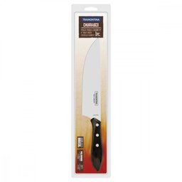 Faca Tramontina para Carne 8" em Aço Inox e Cabo Castanho Polywood - 3