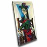 Quadro Decorativo Pablo Picasso Dora Maar Ao Gato:90x60 cm/PRETA - 2