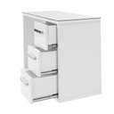 Ver imagem 7 de Gabinete para Banheiro com Tampo de Vidro Cuba de Sobrepor e Espelheira 80cm Turin Preto/Avelato
