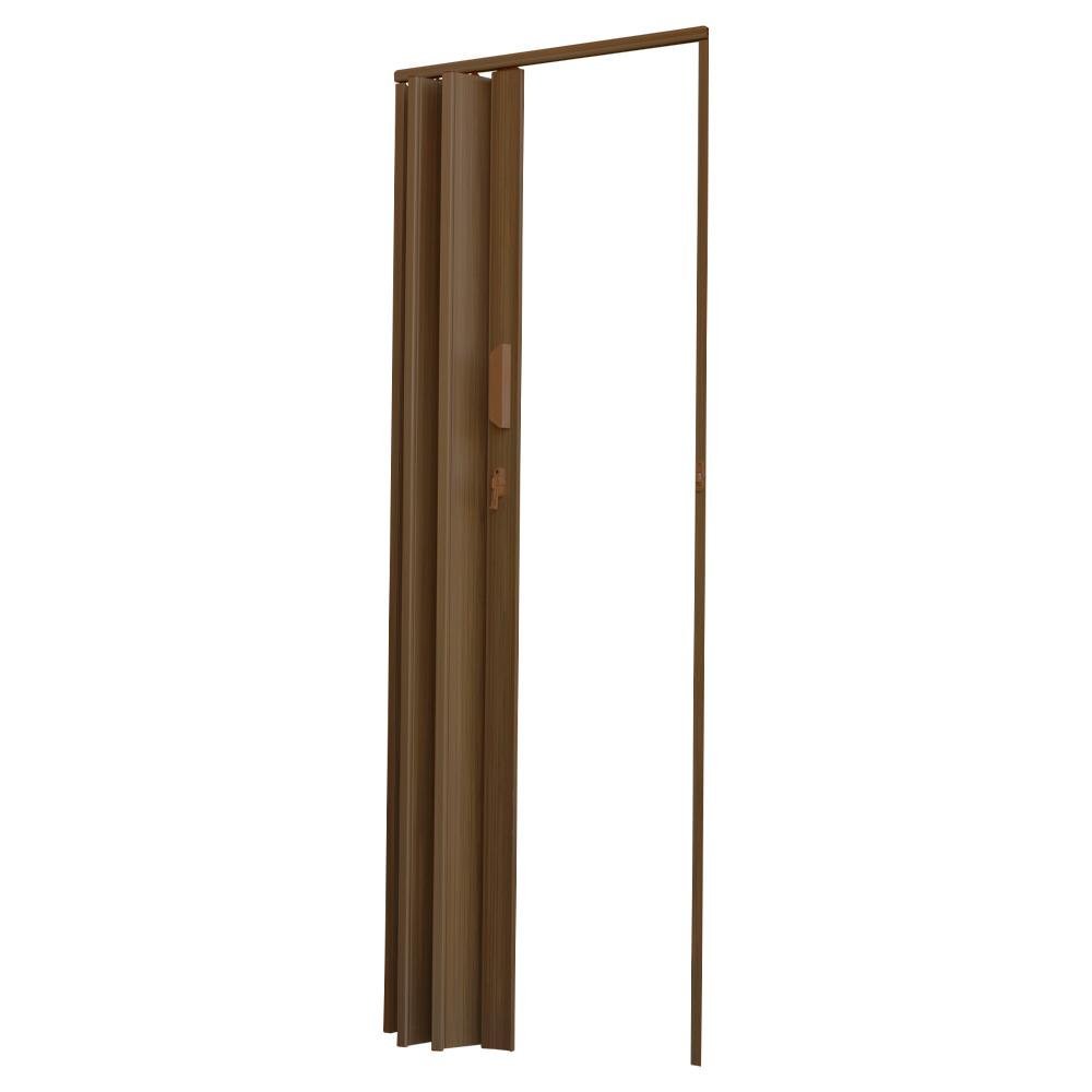 Porta Sanfonada de PVC 84x210cm Zapinplast - Imbuia - 4