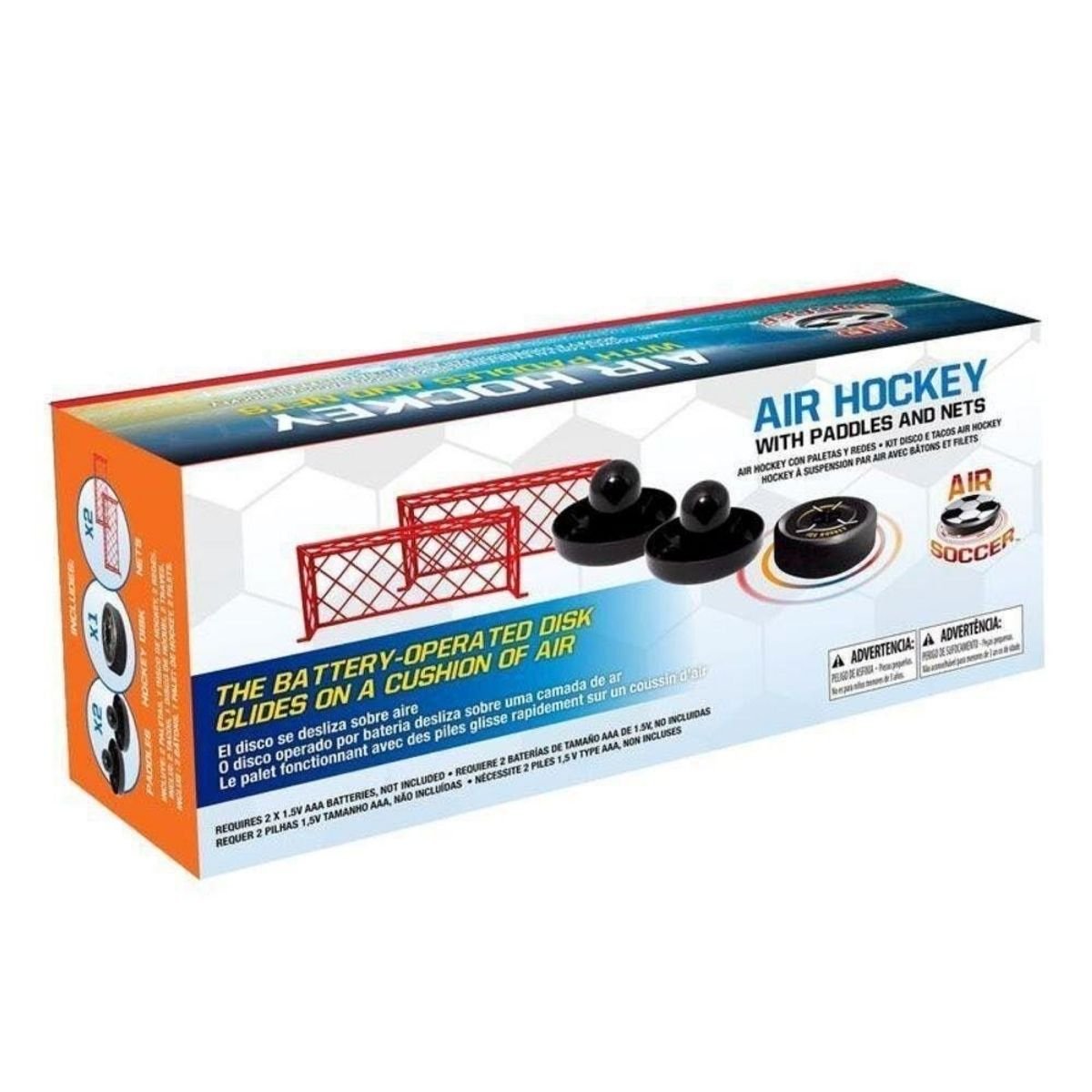 JOGO DE HOCKEY DE MESA COM DISCO REBATEDOR FUTEBOLMAGIA - 4