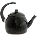 Ver imagem 2 de Kit Chaleira Leiteira e Bule Gulê Alumínio 3 Peças Preta