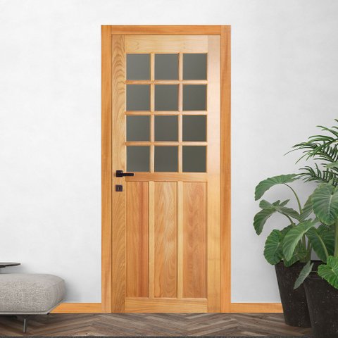 Kit Porta Veneza sem Vidro Tauari Mapaf:215x76,5 Esq