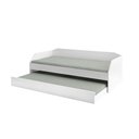Ver imagem 5 de Bicama Solteiro Duo Luxo com Cama Auxiliar em Mdf Premium Branco