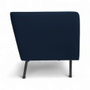 Ver mais imagens de Kit 2 Poltronas Decorativa Pés de Metal Hanna Veludo Azul - Loja Sheep