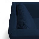 Ver imagem 6 de Kit 2 Poltronas Decorativa Pés de Metal Hanna Veludo Azul - Loja Sheep