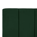 Ver imagem 7 de Cabeceira Estofada Cama Box Casal 140 cm Carla Premium - Veludo Verde