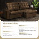 Ver imagem 6 de Sofá 4 Lugares Brasil 252cm