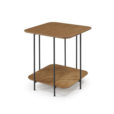 Mesa Lateral Alta René - 10070 Mmj-nc Nc-amêndoa/preto (metal)