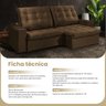 Sofá 3 Lugares Brasil 180cm - 6