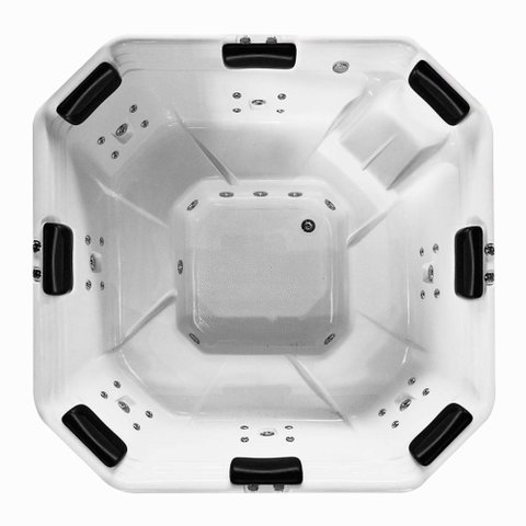 Spa Quadrado Turqueza Padrão com Hidro em Acrílico - 127v