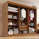 Ver imagem 5 de Guarda-Roupa Casal Malta 6 Portas 2 Gavetas Yescasa