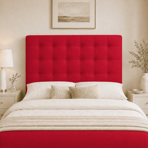 Cabeceira Ana Estofada Suede p/ Cama Box Casal Queen 160cm Quarto