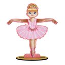 Ver imagem 3 de Kit Festa 6un Mdf Caixinha Bailarina Display Mesa Premium