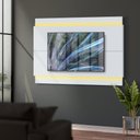 Ver imagem 1 de Painel com Led para Tv até 60 Polegadas Branco Acetinado Ryura Shop Jm
