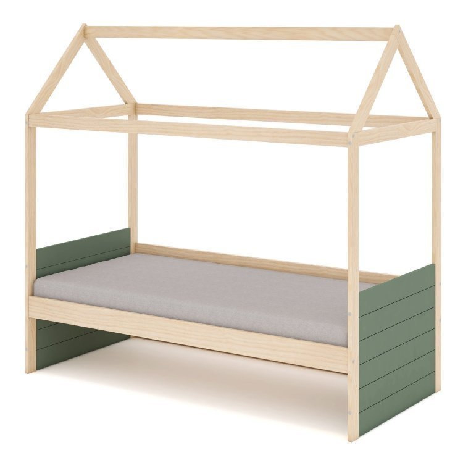 Cama Montessoriana Reversível Completa Casinha Garden Casatema - 13