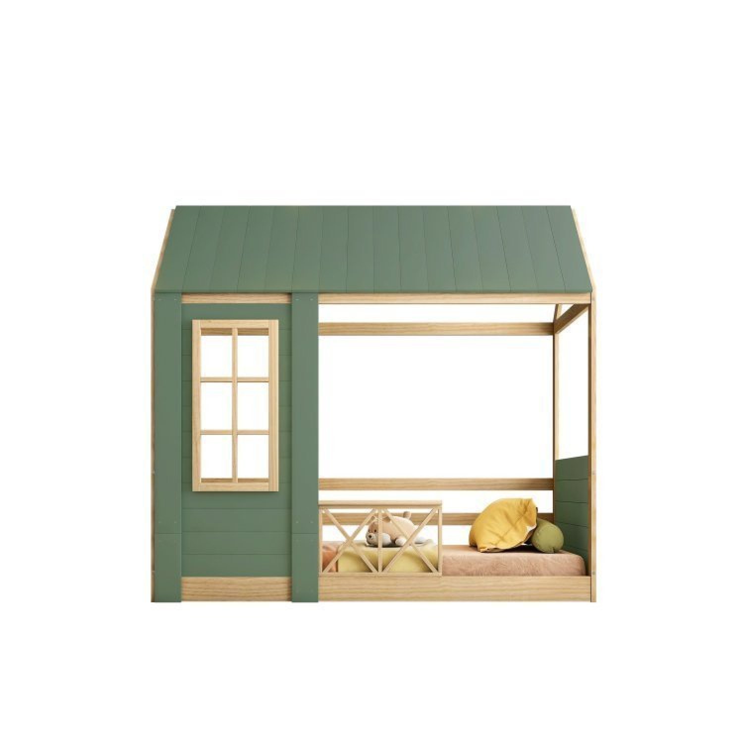 Cama Montessoriana Reversível Completa Casinha Garden Casatema - 8