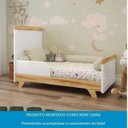 Ver mais imagens de Quarto de Bebê Completo com Cômoda Berço e Guarda Roupa 100% Mdf Retrô Kakau Yescasa