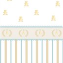 Ver imagem 3 de Papel de Parede Infantil Listras e Faixa Dourado Arte Destaque 3 Metros