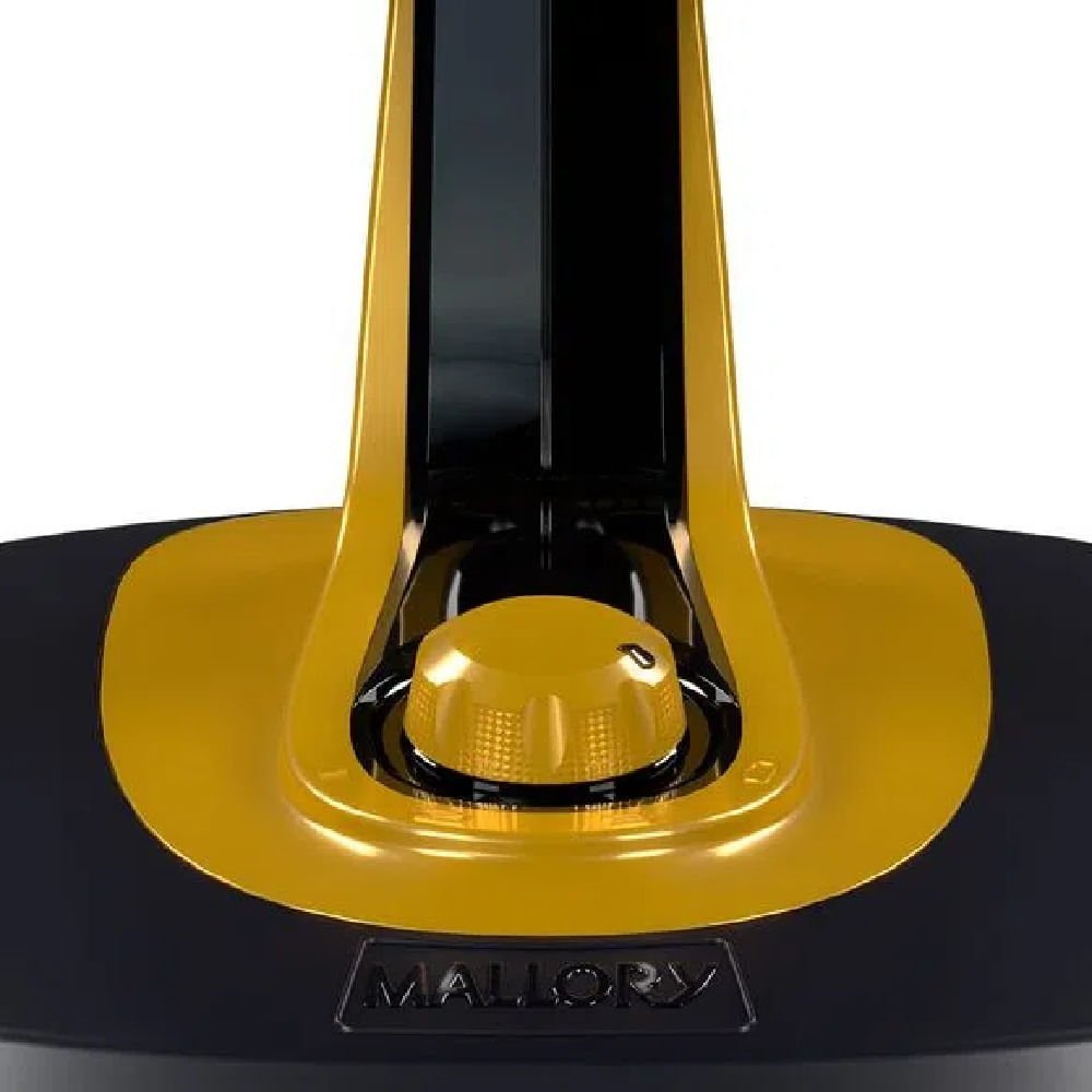 Ventilador de Mesa Mallory 40cm Neo Air 15 Pás Dourado – 127 Volts - 6