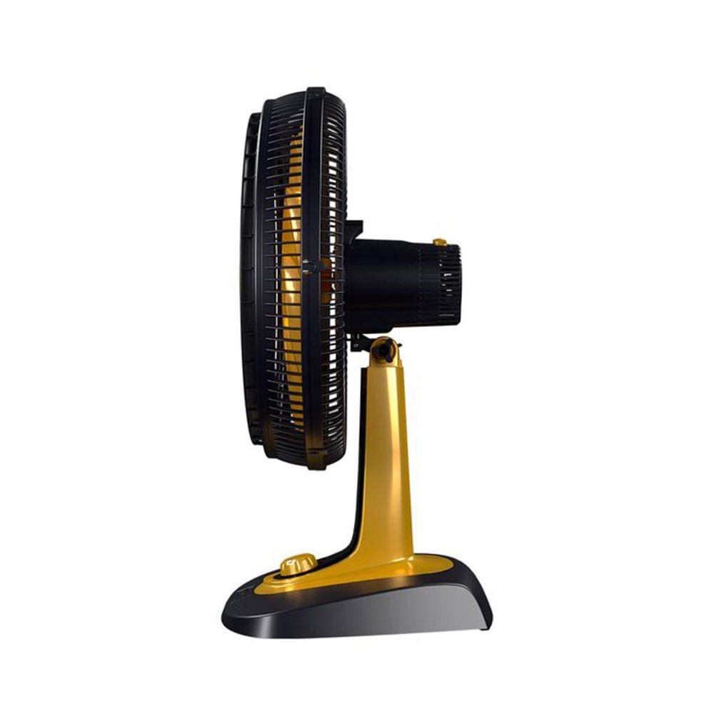 Ventilador de Mesa Mallory 40cm Neo Air 15 Pás Dourado – 127 Volts - 3