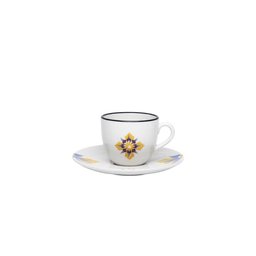 Xícara Grande 200ml com Pires Oxford Coup Grid Chá Café Oxford - 1