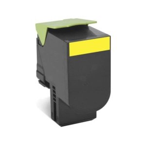 Toner Comp. Lexmark 80c8xy0 Cs410 / 510de 510dhe Amarelo 4k