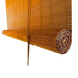 Persiana Hanoy Rolo Bambu 140x160 Cedro - 9