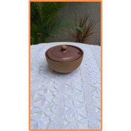 Açucareiro em Cerâmica Linha Certa - Ateliê da Villa Púrpura - 6