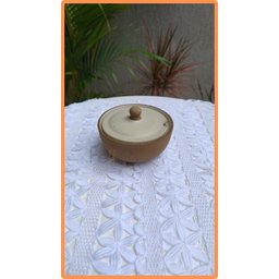 Açucareiro em Cerâmica Linha Certa - Ateliê da Villa Púrpura - 4