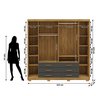 Guarda-roupa Real 6 Portas 6 Gavetas - 4