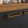 Cozinha Compacta Jasmine 7 Portas 2 Gavetas Espresso Móveis - 6