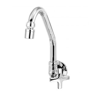 Torneira Cozinha Parede Bica Móvel 1168 Alfa C34