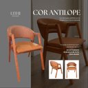 Ver imagem 5 de Poltrona Lithi em Durango Ergônomica com Braços Confortável Design Versátil