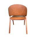 Ver mais imagens de Poltrona Lithi em Durango Ergônomica com Braços Confortável Design Versátil