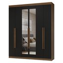 Ver imagem 3 de Guarda-Roupa Casal 6 Portas Batentes com Espelho Netuno Madesa