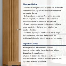 Armário 2 Portas Virtus com Chave                                  - 15