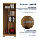 Ver imagem 7 de Armário 2 Portas Virtus com Chave                                 